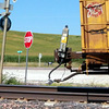 End of Car Carrier Train