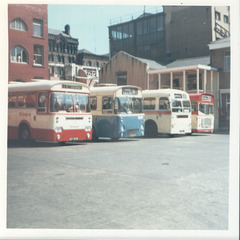 Wellington Street Coach Station, Leeds - 17 July 1972