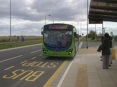 DSCN6653 Stagecoach AE09 GYX at Longstanton - 9 Aug 2011