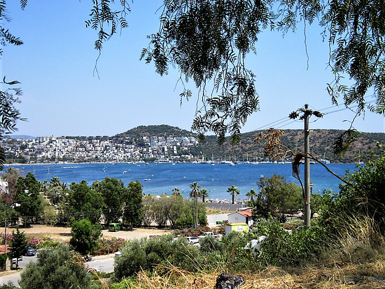 Bay of Bitez, the village over the hill from Yashi