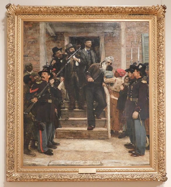 The Last Moments of John Brown by Thomas Hovenden in the Metropolitan Museum of Art, February 2020