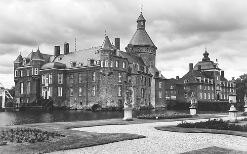Die Wasserburg Anholt im Münsterland