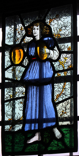 Detail of Stained Glass, Hall Wightwick Manor, Wolverhampton