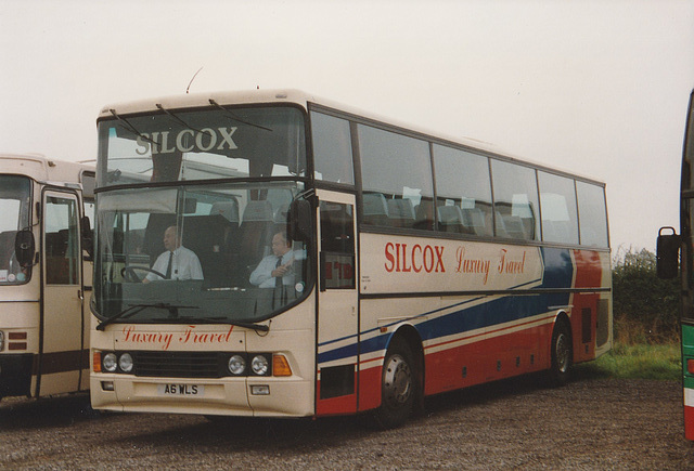 Silcox Coaches A6 WLS at the National Motor Cycle Museum - 29 Sep 1992 (181-14)