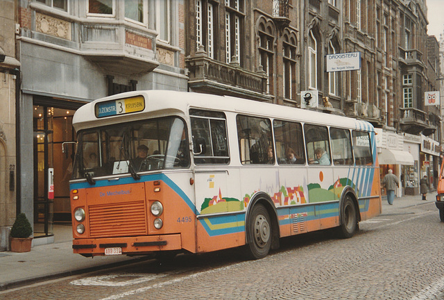 De Lijn 4495 (ABB 339) in Mechelen - 1 Feb 1993