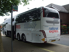 DSCF8219 Go-South Coast (National Express contractor) 7825 (BV66 WNZ) at Ringwood - 30 Jun 2017