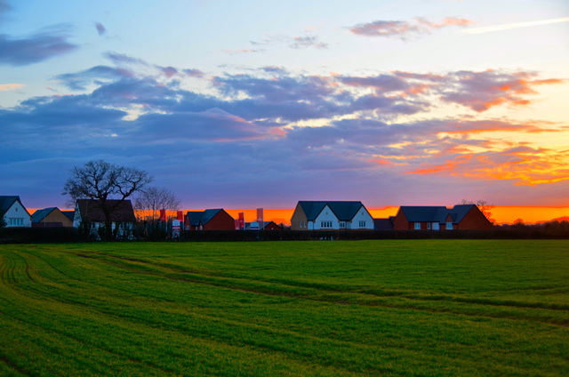 Gnosall sunset