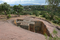 Ethiopia, Lalibela, Bete Giyorgis (St. George Church)