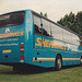 Shearings 492 (K492 KVR) at The Smoke House Inn, Beck Row – 12 Aug 1993 (202-02)