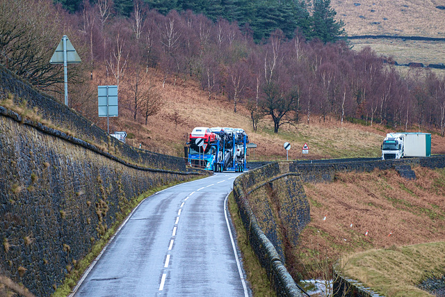 A628 Woodhead Car transporter