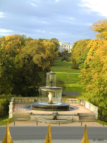 Der Zaun in Sans souci