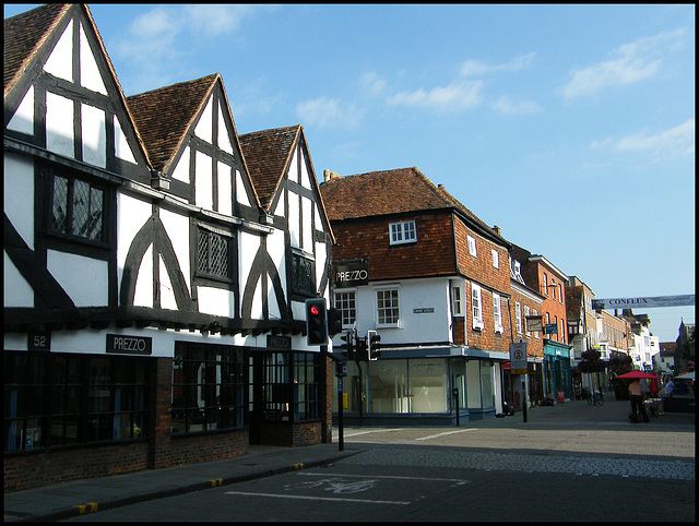 High Street half timbered