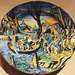 Majolica Dish with Caesar Receiving the Head of Pompey in the Princeton University Art Museum, April 2017