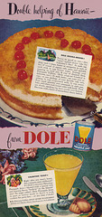 Dole Pineapple Ad, 1952
