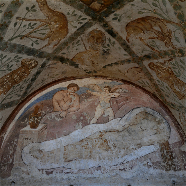 Quasr Amra ( Frescos).