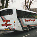 Wrays Coaches R121 XWF in Harrogate – 25 Mar 1998 (384-04)