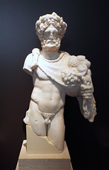 Marble Statue of Silvanus in the National Archaeological Museum of Madrid, October 2022