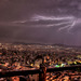 Lightning in the city!
