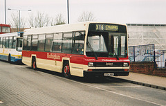 Hedingham Omnibuses L206 (J724 KBC) in Bury St. Edmunds - 1 Feb 2006 (555-10)