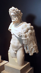 Marble Statue of Silvanus in the National Archaeological Museum of Madrid, October 2022