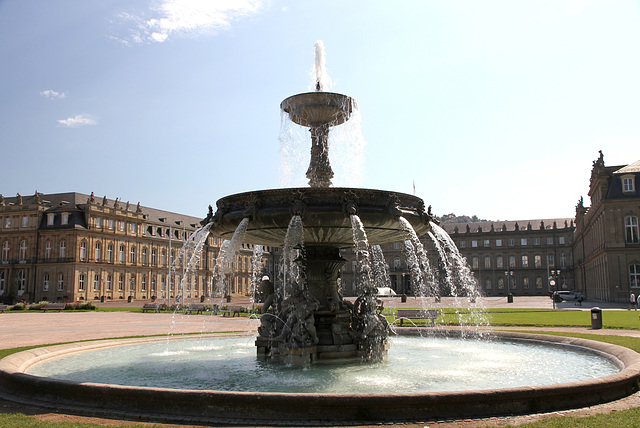 Das Neue Schloss in Stuttgart