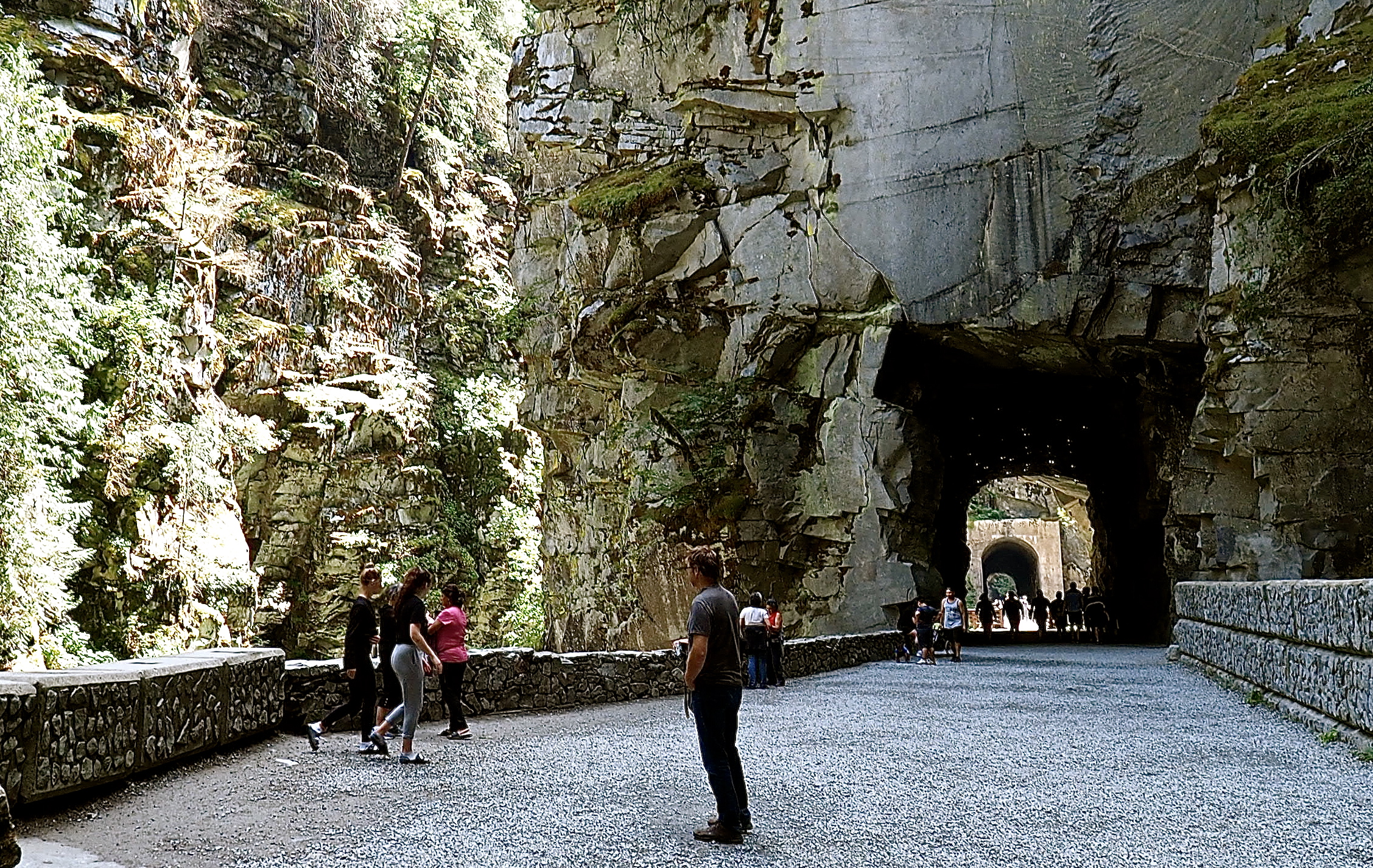 Othello Tunnels near Hope, BC Canada