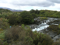 Mahuia rapids at mountain plateau, NP Tongariro