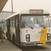 De Lijn 4488 (ABB 332) at Mechelen - 1 Feb 1993