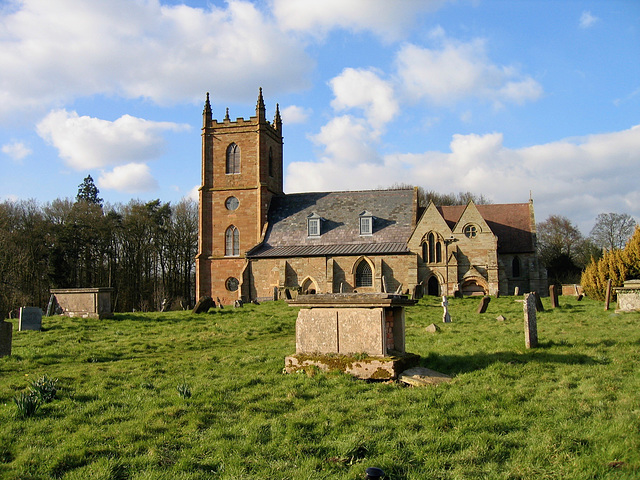 Church of St Mary the Virgin at Hanbury