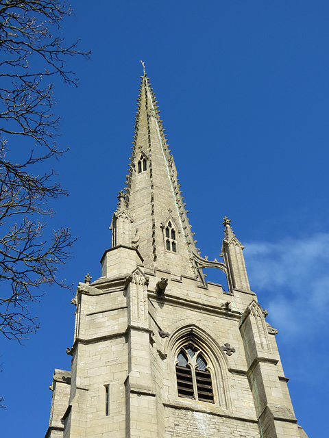 spalding church, lincs (20) c14 spire
