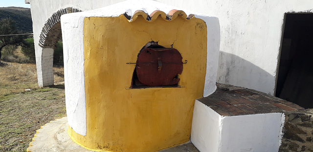 Community oven.