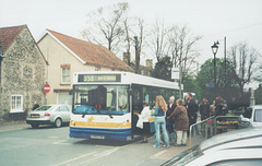 Burton Coaches X196 FOR at Mildenhall - 20 April 2005 (544-0A)