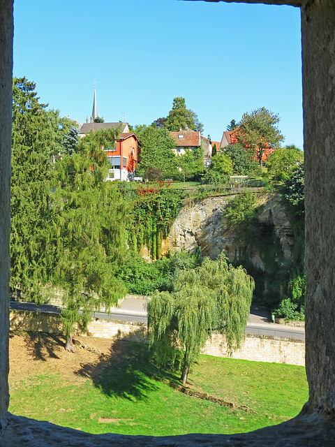 Blick nach Außerhalb