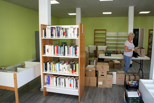 Emménagement bibliothèque 29-09-2023