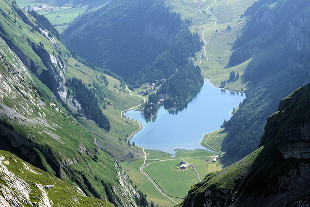 Seealpsee am Alpstein,  Appenzeller Land