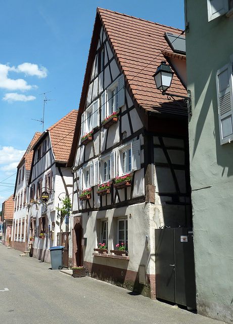 Fachwerkhäuser in Wissembourg