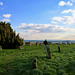 Looking South from the Churchyard of St Mary the Virgin at Hanbury