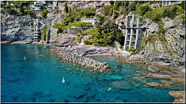 Il mare di Sori ripreso col drone