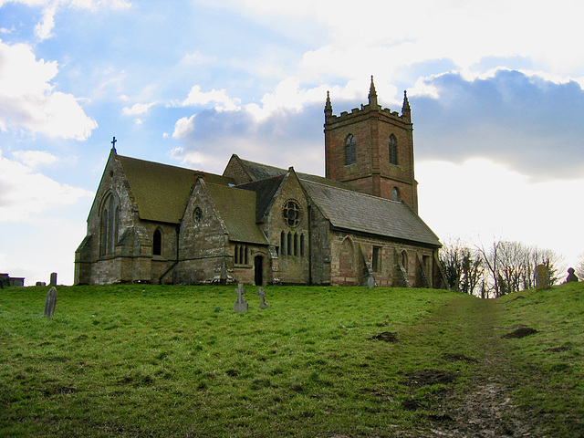 Church of St Mary the Virgin at Hanbury