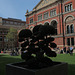 V&A courtyard and tree