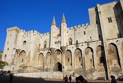 Avignon: der Papstpalast