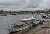 Dresden - Blick zur Carolabrücke!