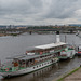 Dresden - Blick zur Carolabrücke!