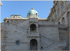 HWW ~ Buda Castle wall and steps