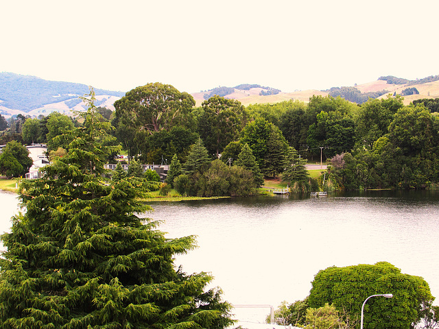 Across The Waikato River.