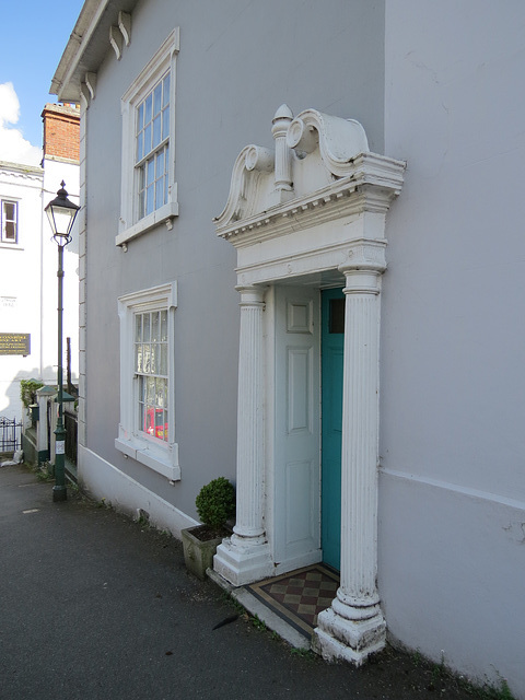 doorcase, 9 church st,  modbury , devon