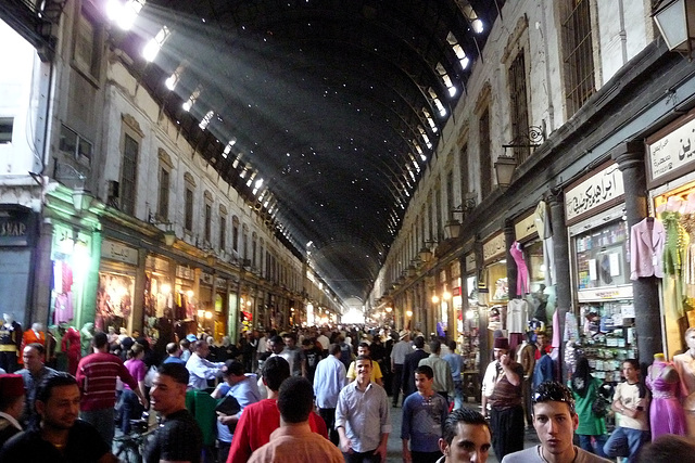 Damaskus: Der Suq al-Hamidiya (großer Basar)