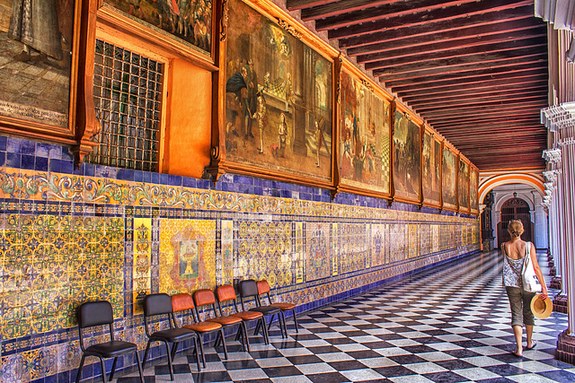 La Merced Convent, PAtio