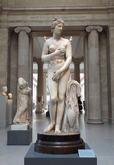 Marble Statue of the Capitoline Aphrodite in the Metropolitan Museum of Art, February 2024