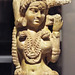 Detail of the Ivory Figurine of a Yakshi from Pompeii in the Metropolitan Museum, August 2023